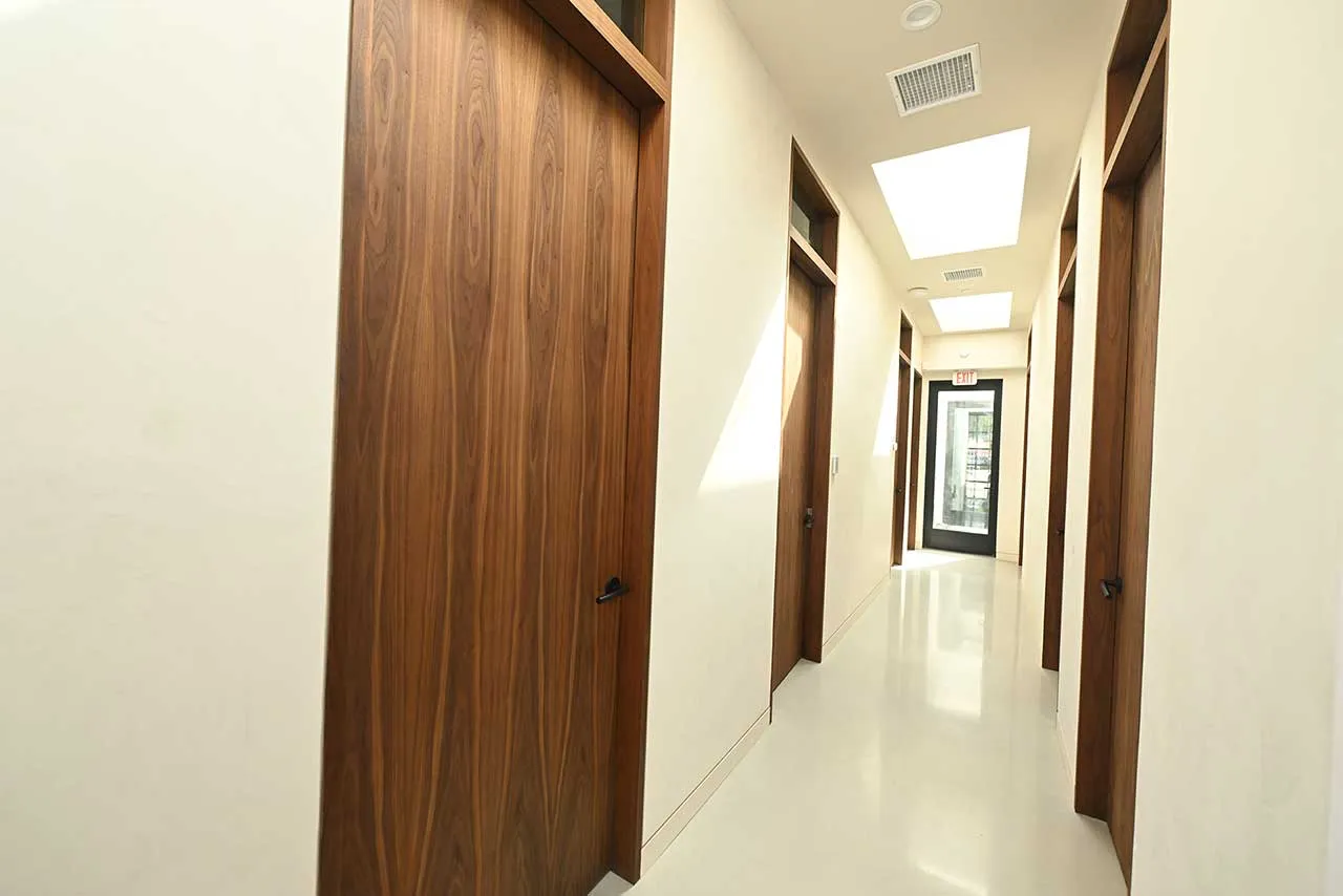 Treatment rooms at tHKI