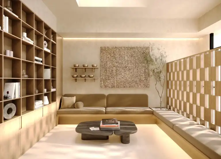 The formal intake area in the lobby of tHKI