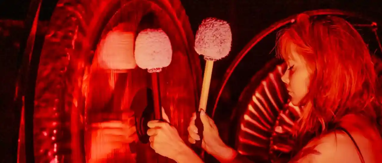 Sound healing session