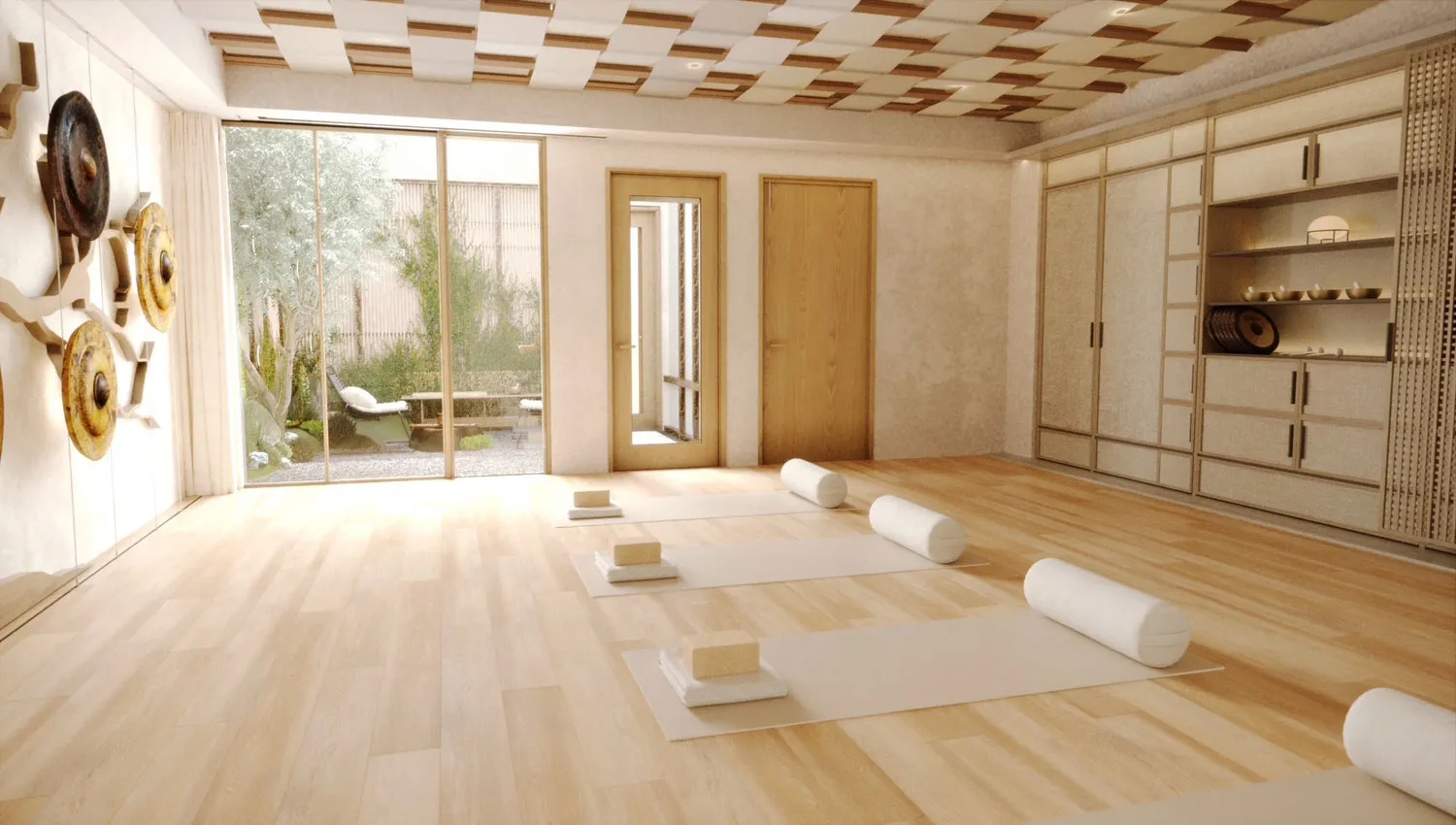 The sound healing room at tHKI